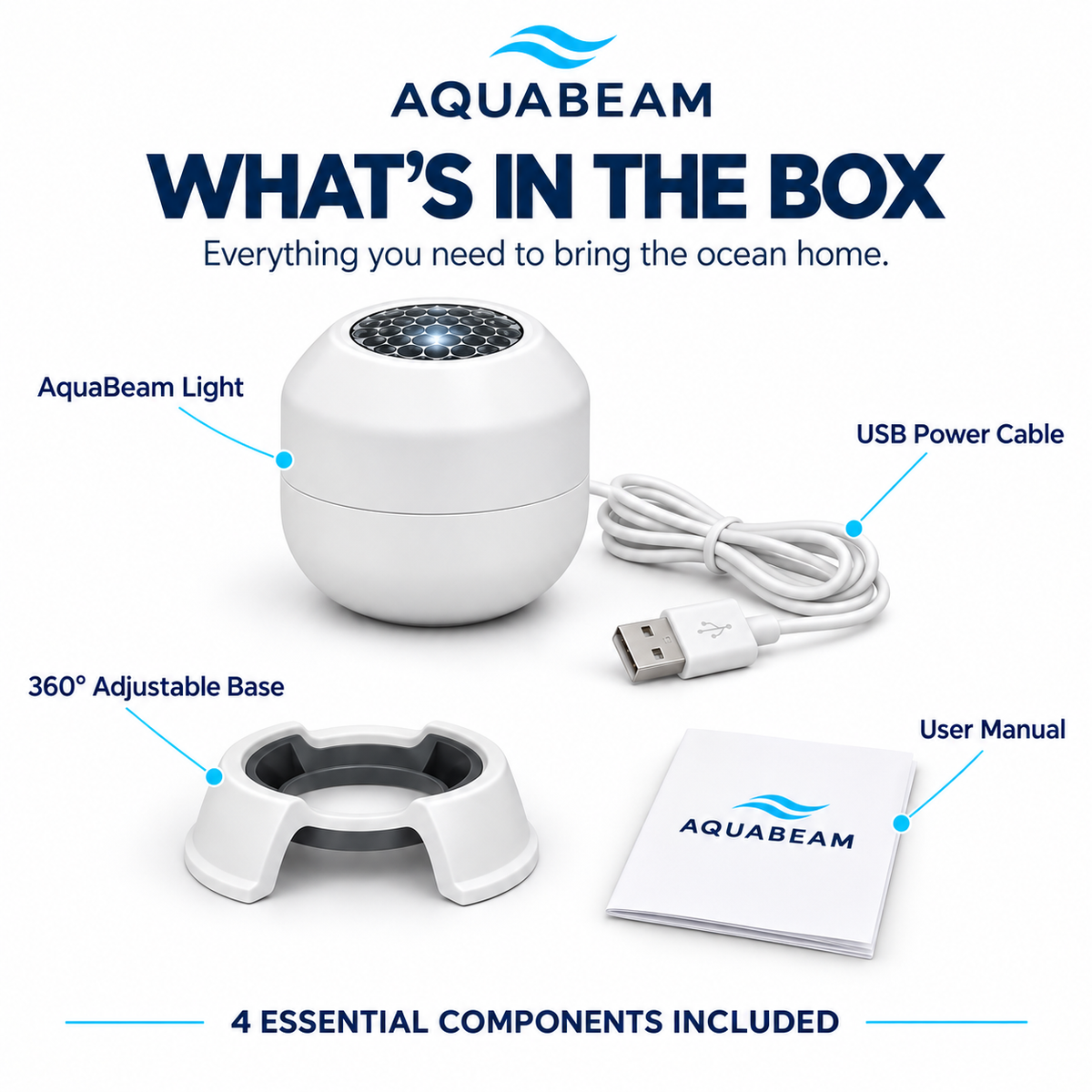 AquaBeam™ Magical Ocean Light
